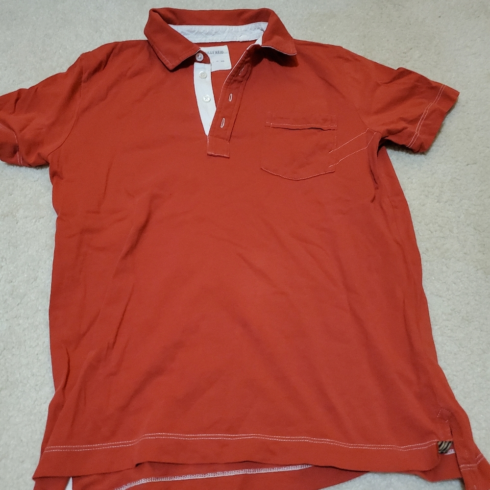 Billy Reid men's polo shirt top
